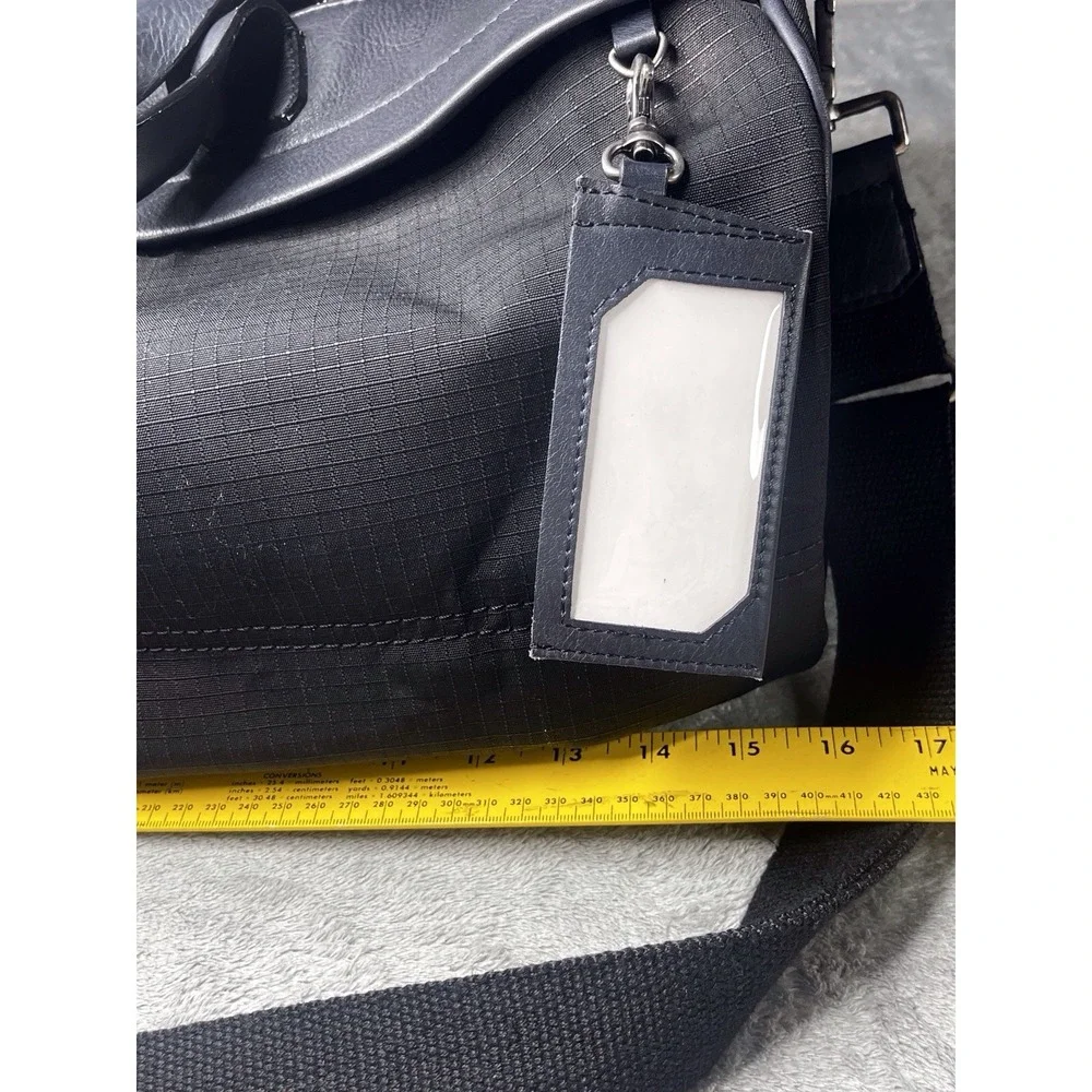 Carbon 2 Cobalt Nylon and Leather Duffle/Weekender‎ bag